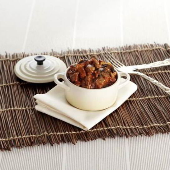 Рецепт жаркого из баранины с грибами