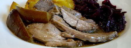 жаркое из барашка с грушами и петрушкой. Шаг 7