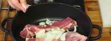 жаркое из говядины с чесноком. Шаг 2