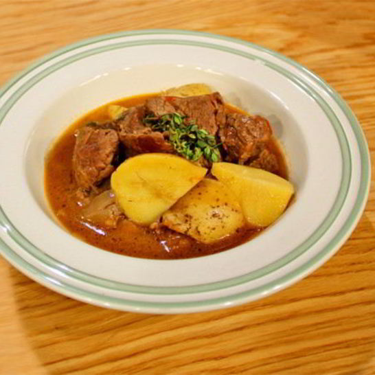 Рецепт жаркого из говядины с картофелем