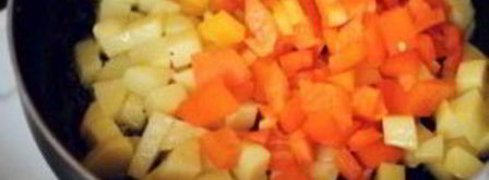 жаркое из индейки на сковороде. Шаг 6