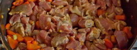 жаркое из индейки с карри и грибами. Шаг 3