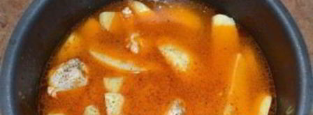 жаркое из курицы в мультиварке. Шаг 6