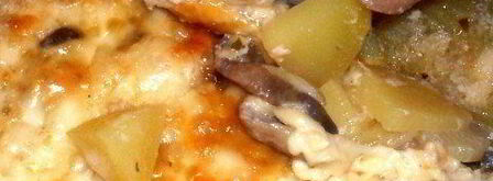 жаркое из сердечек с грибами в горшочке. Шаг 5