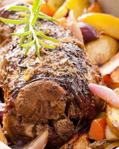 Жаркое из телятины с базиликом