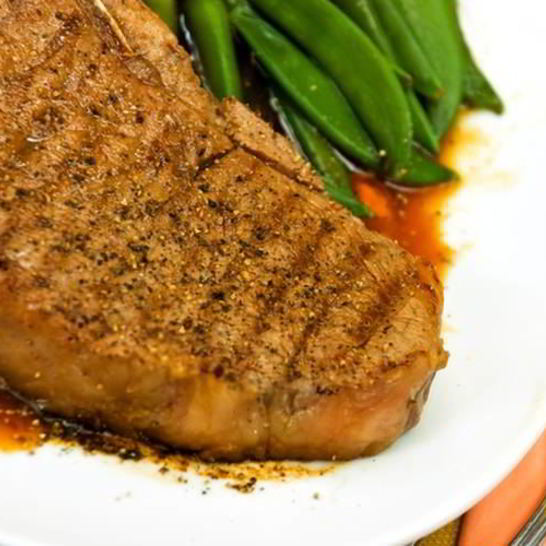 Рецепт жаркого из телятины с зеленой фасолью и беконом