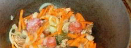 жаркое по-домашнему из свинины с картошкой. Шаг 2