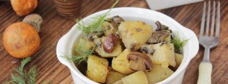 жаркое с грибами и картошкой. Шаг 8