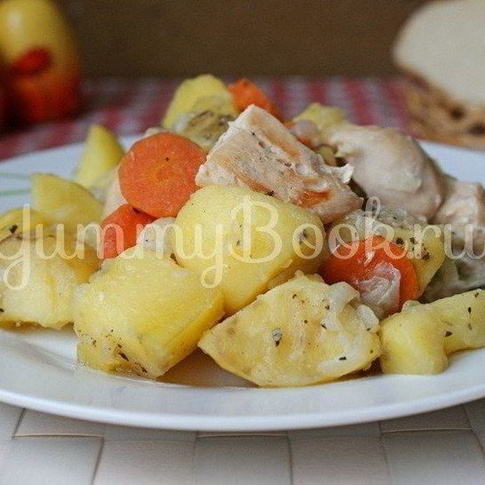 Рецепт жаркого с курицей в мультиварке