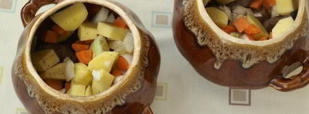 жаркое с мясом в горшочках. Шаг 6