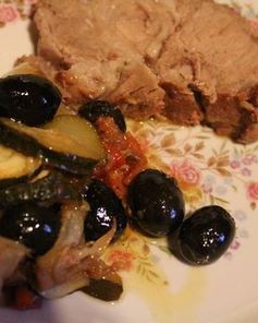 Жаркое с пряными травами и овощами