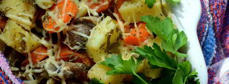 жаркое с шампиньонами. Шаг 5