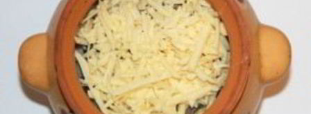 жаркое в духовке со свининой и грибами. Шаг 4