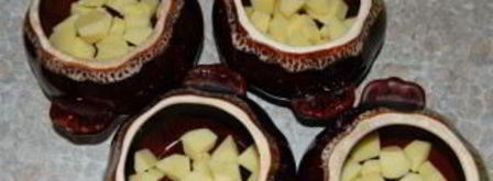 жаркое в горшочке с картофелем. Шаг 7