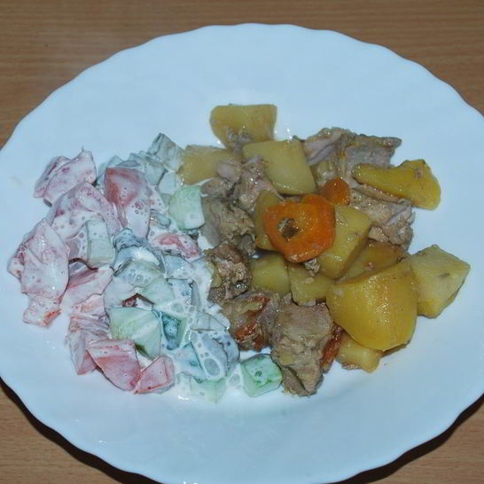 Рецепт жаркого в пакете для запекания