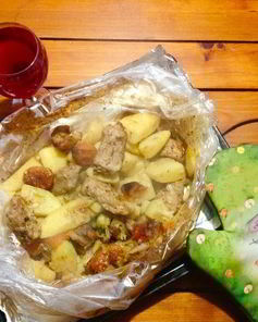 Жаркое в рукаве