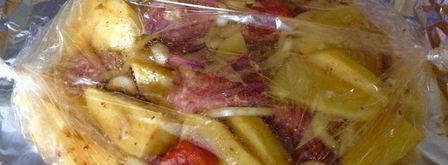 жаркое в рукаве. Шаг 3