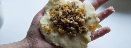 зразы картофельные с мясом. Шаг 4