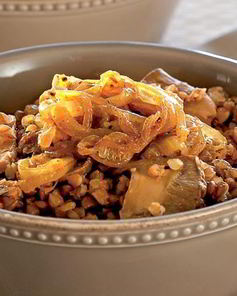 Каши с грибами