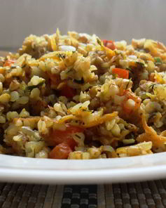 Каши с курицей