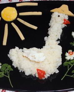 Детская каша Гусь на поляне