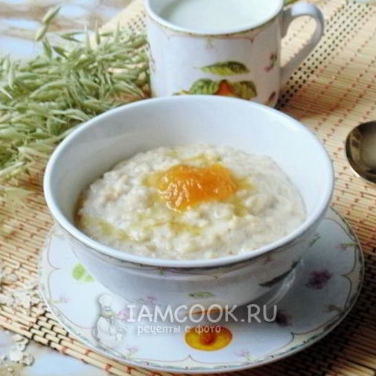 Рецепт геркулесовой каши с молоком