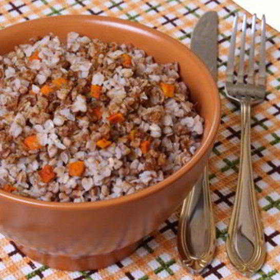 Рецепт быстрой гречневой каши с грибами