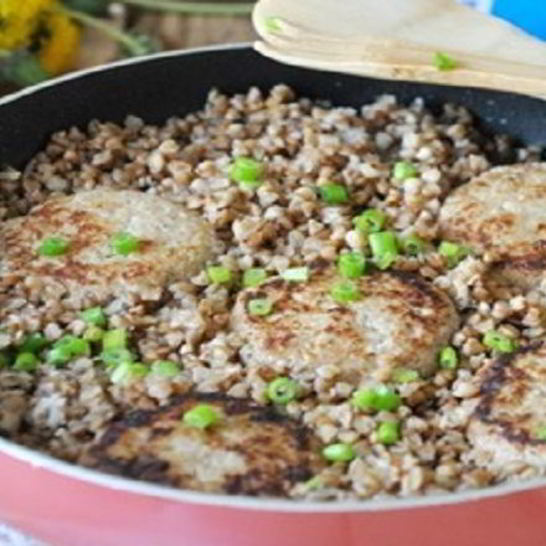 Рецепт гречки на сковороде