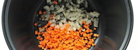 гречка по-купечески с фаршем в мультиварке. Шаг 4