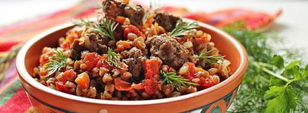 гречка по-купечески с фаршем в мультиварке. Шаг 11