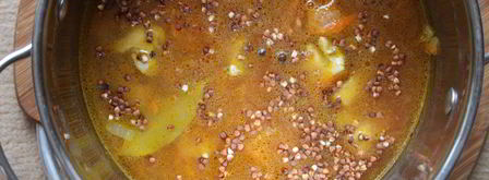 гречка по-купечески с курицей. Шаг 11