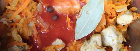 гречка по-купечески с курицей. Шаг 9