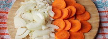 гречка с фаршем и овощами. Шаг 4