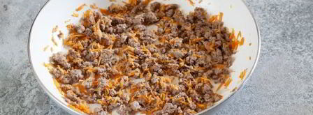 гречка с фаршем на сковороде. Шаг 4