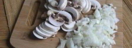 гречка с грибами и луком. Шаг 2