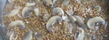 гречка с грибами и луком. Шаг 6