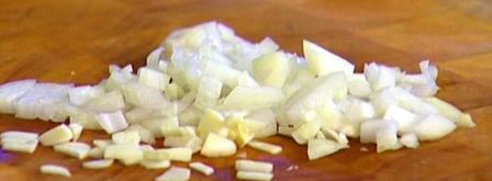 гречка с грибами, луком и укропом. Шаг 2