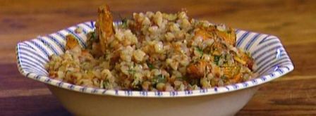 гречка с грибами, луком и укропом. Шаг 6