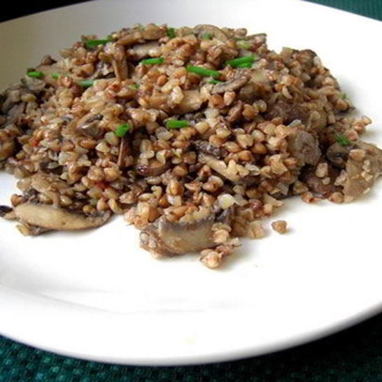 Рецепт гречки с грибами в мультиварке