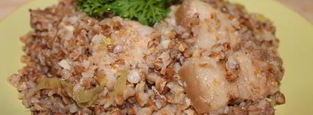 гречка с грудинкой в мультиварке. Шаг 8