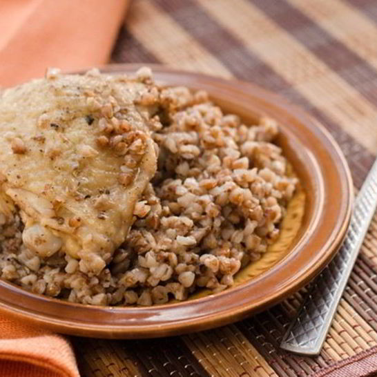 Рецепт гречки с курицей в духовке