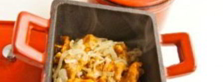 гречка с лисичками в горшочках. Шаг 3