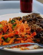 Гречка с лисичками в казане