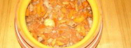 гречка с мясом в горшочке. Шаг 8