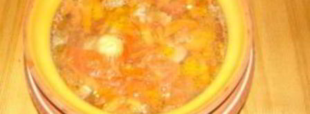 гречка с мясом в горшочке. Шаг 10