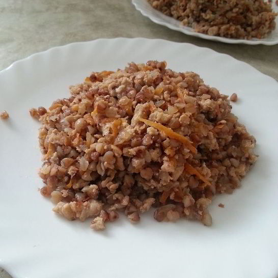 Рецепт гречки с мясом