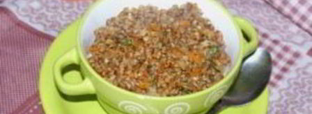 гречка с овощами и чесноком. Шаг 7