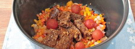 гречка с овощами в мультиварке. Шаг 6