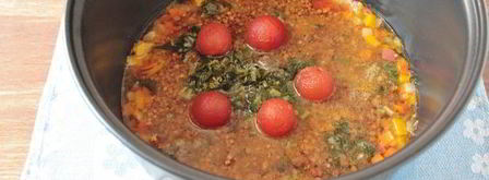 гречка с овощами в мультиварке. Шаг 9