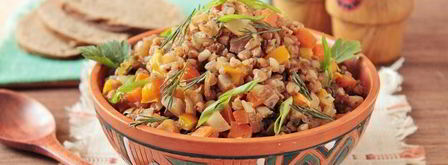 гречка с овощами в мультиварке. Шаг 11